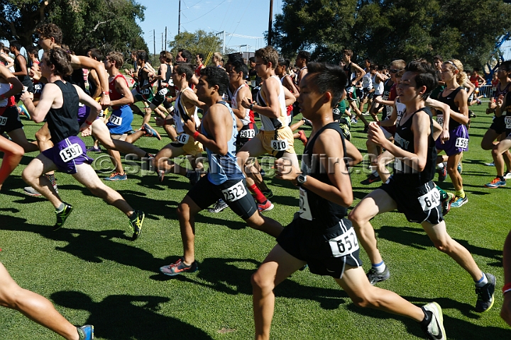 2015SIxcHSD1-015.JPG - 2015 Stanford Cross Country Invitational, September 26, Stanford Golf Course, Stanford, California.